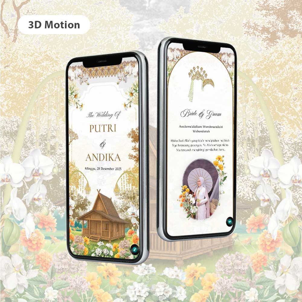 3D Motion 30 (Tanpa Foto) - Adat Sunda